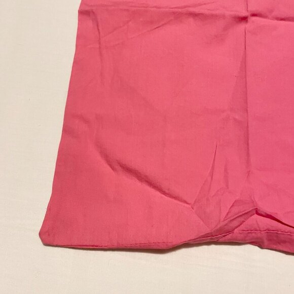 Tommy Hilfiger Cotton Pink Pillowcase 100% Cotton Standard - Picture 4 of 16